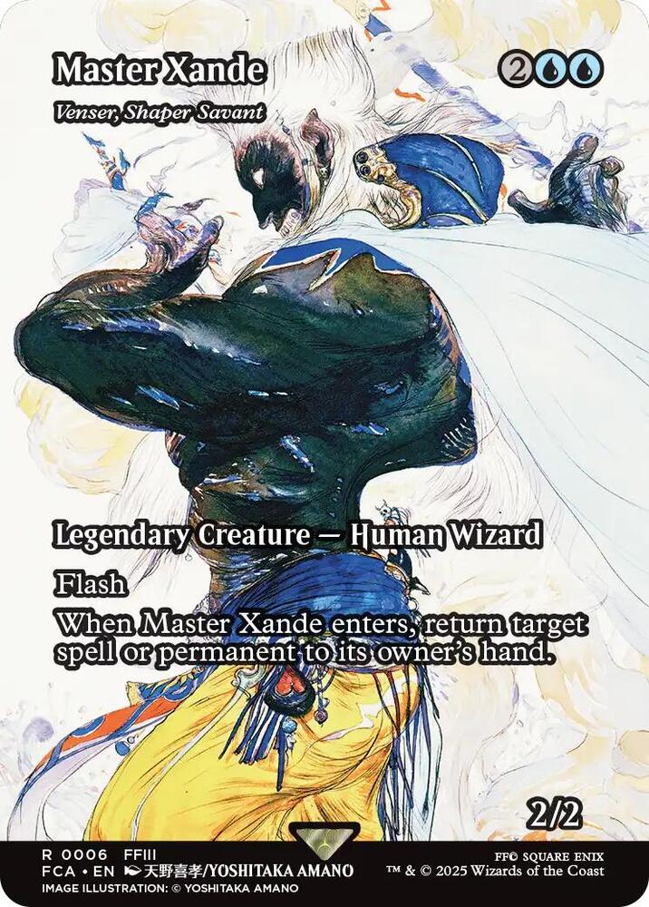 Master Xande Venser Shaper Savant  6 (FINAL FANTASY: Through the Ages)  - Foil | Good Games Adelaide SA