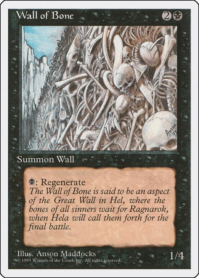 Wall of Bone  (Fourth Edition)  | Good Games Adelaide SA