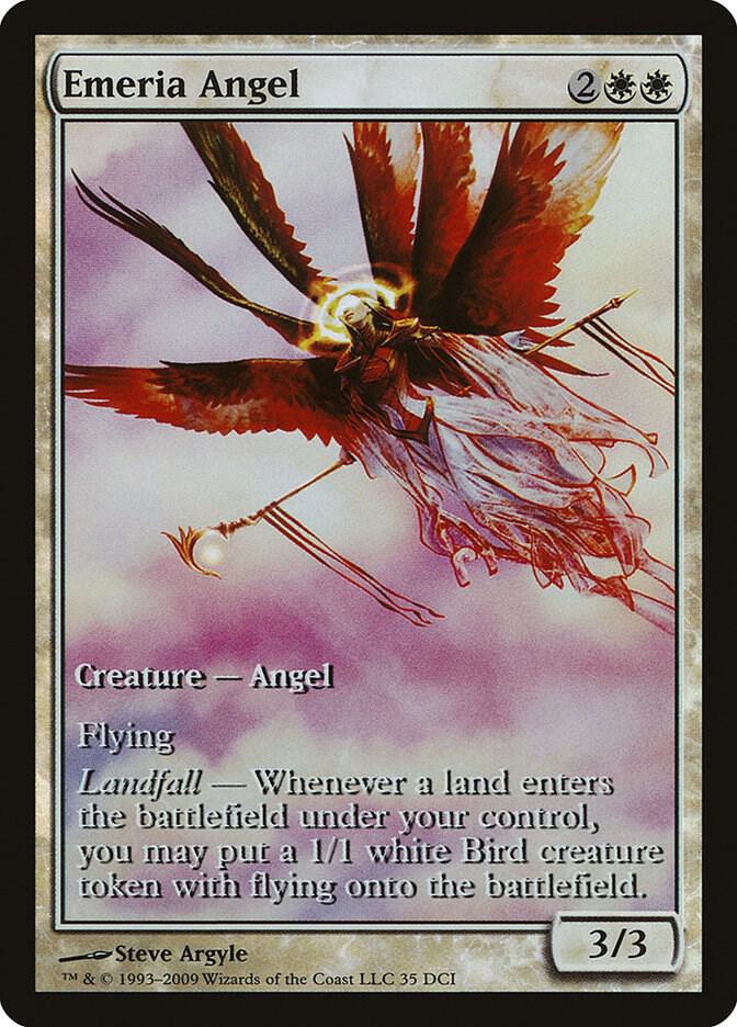 Emeria Angel 35 (Game Day & Store Championship Promos)  - Full Art Foil | Good Games Adelaide SA
