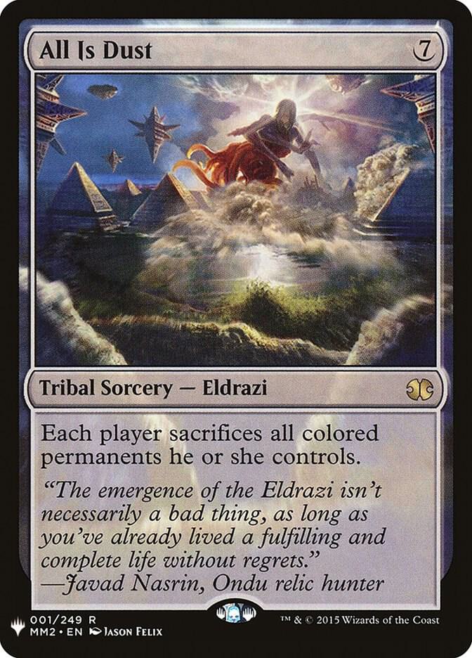 All Is Dust 1 (The List Reprints)  | Good Games Adelaide SA