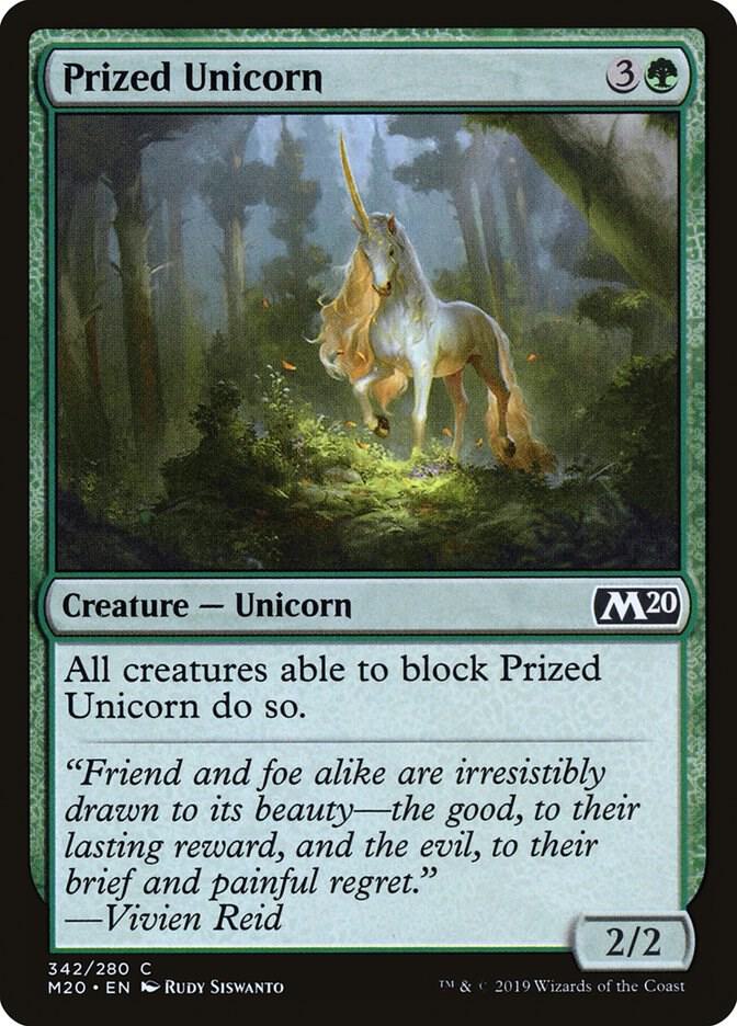 Prized Unicorn 342 (Core Set 2020)  | Good Games Adelaide SA