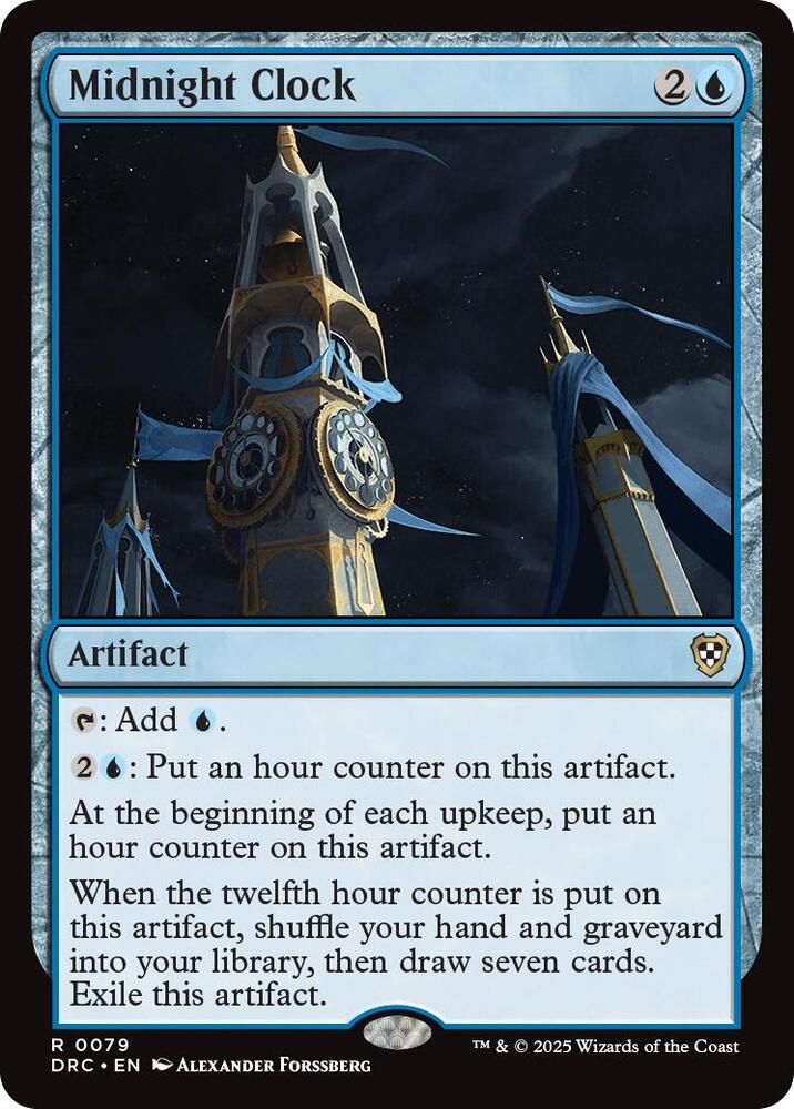 Midnight Clock 79 (Commander: Aetherdrift)  | Good Games Adelaide SA