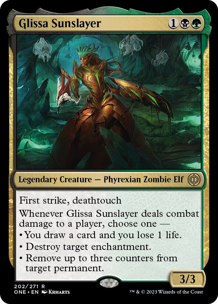 Glissa Sunslayer 202 (Phyrexia: All Will Be One)  - Foil | Good Games Adelaide SA