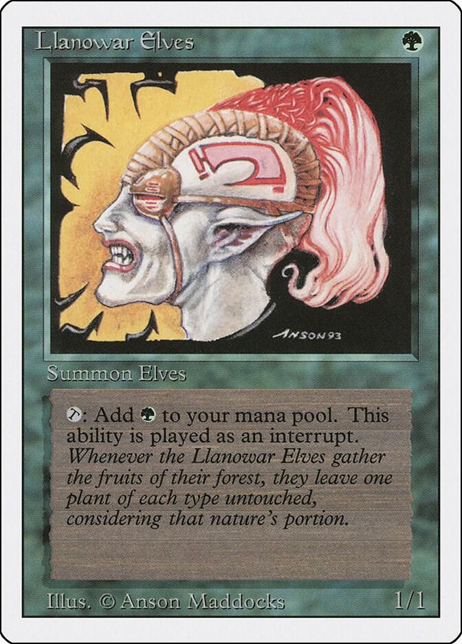 Llanowar Elves  (Revised Edition)  | Good Games Adelaide SA