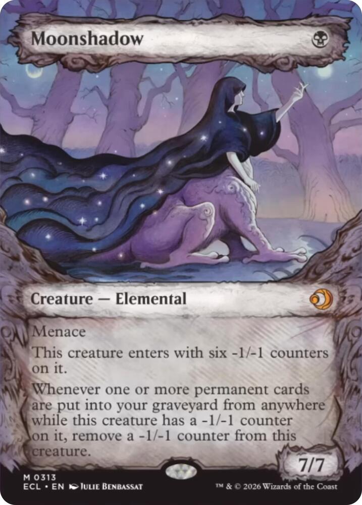 Moonshadow  313/408 (Lorwyn Eclipsed)  - Showcase Foil | Good Games Adelaide SA