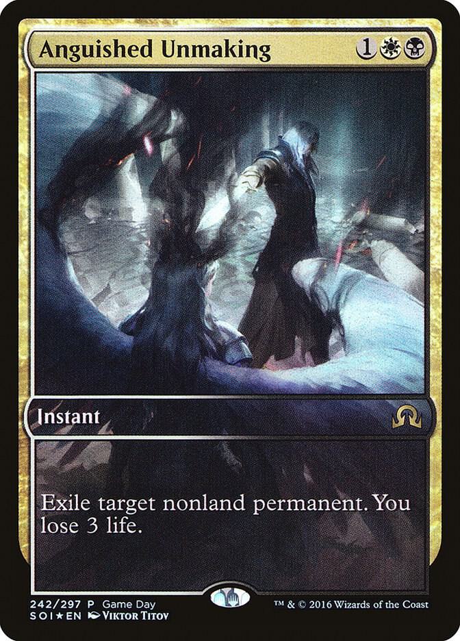 Anguished Unmaking 242 (Game Day & Store Championship Promos)  - Foil | Good Games Adelaide SA