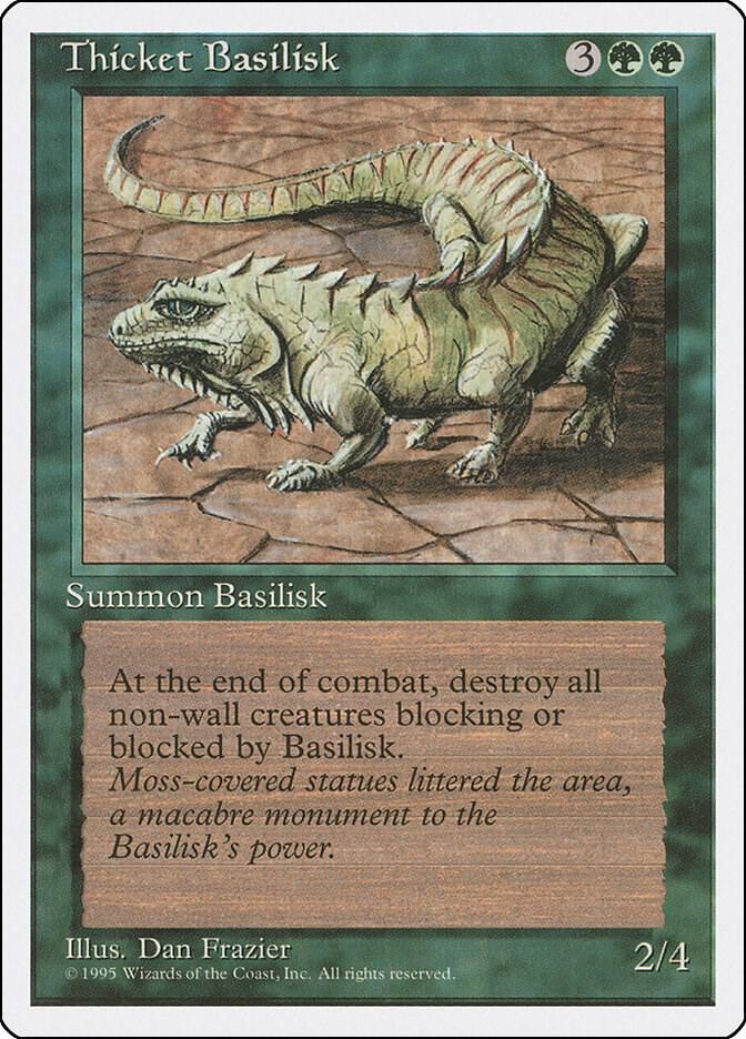 Thicket Basilisk  (Fourth Edition)  | Good Games Adelaide SA