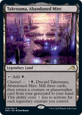 Takenuma Abandoned Mire 278 (Kamigawa: Neon Dynasty)  - Foil | Good Games Adelaide SA
