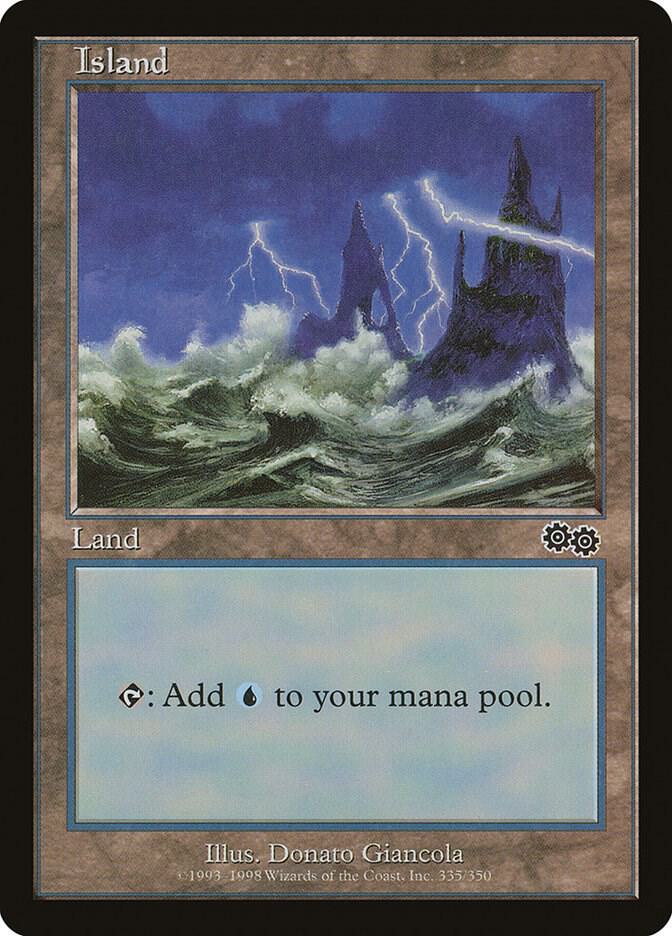 Island 335 (Urza's Saga)  | Good Games Adelaide SA