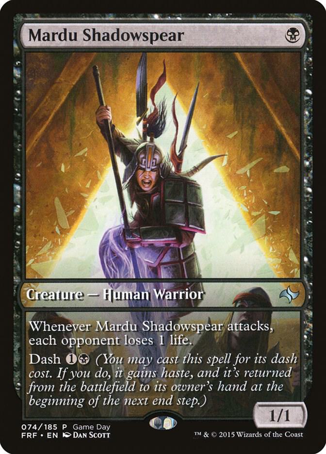 Mardu Shadowspear 74 (Game Day & Store Championship Promos)  - Full Art | Good Games Adelaide SA