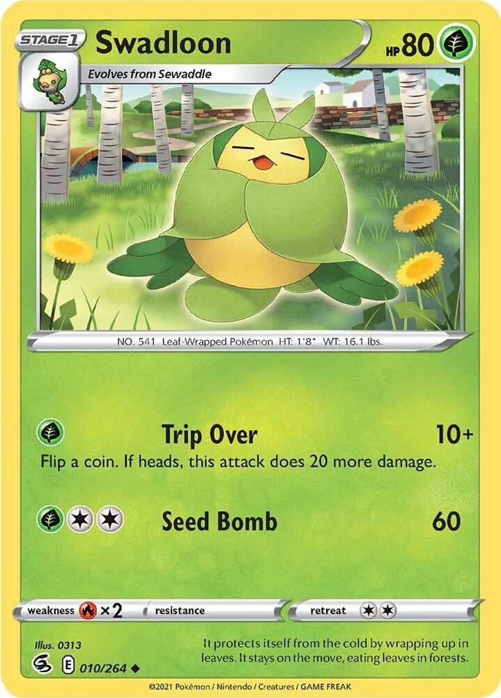Swadloon 010/264 (SWSH08: Fusion Strike)  | Good Games Adelaide SA