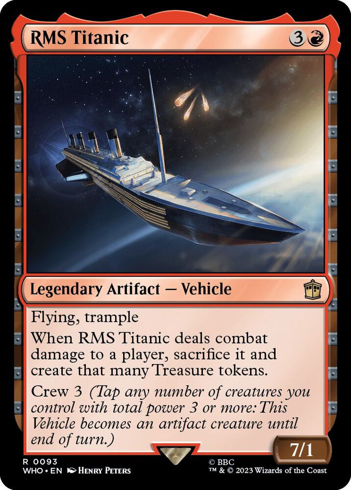 RMS Titanic 93 (Universes Beyond: Doctor Who)  | Good Games Adelaide SA
