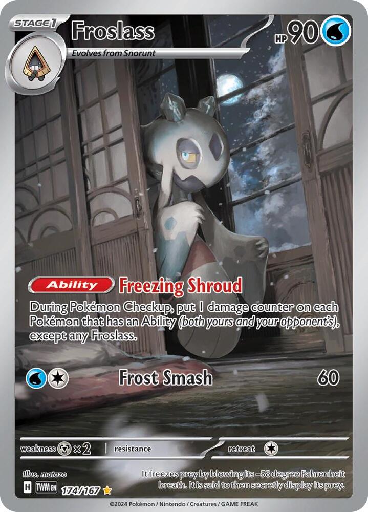 Froslass 174/167 (SV06: Twilight Masquerade)  - Holofoil | Good Games Adelaide SA