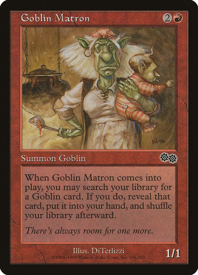 Goblin Matron 191 (Urza's Saga) 