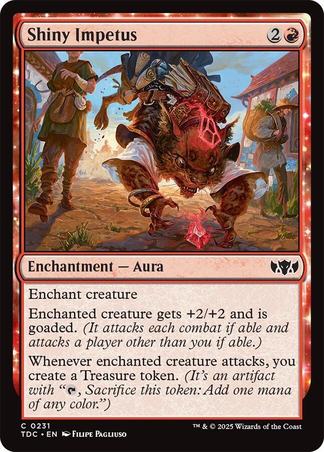 Shiny Impetus 231 (Commander: Tarkir: Dragonstorm)  | Good Games Adelaide SA