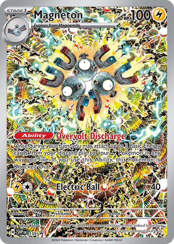 Magneton 159 (SV: Scarlet & Violet Promo Cards)  - Holofoil | Good Games Adelaide SA