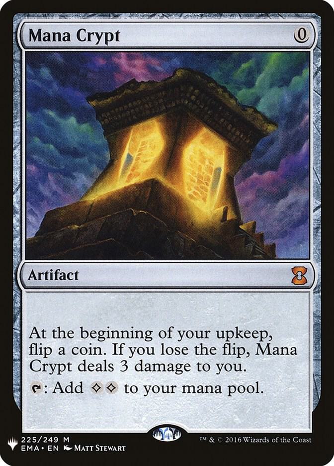 Mana Crypt 225 (The List Reprints)  | Good Games Adelaide SA