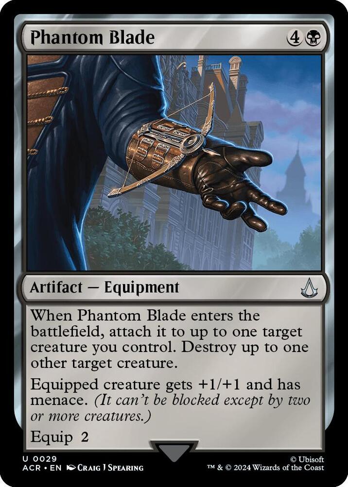 Phantom Blade 29 (Universes Beyond: Assassin's Creed)  - Foil | Good Games Adelaide SA
