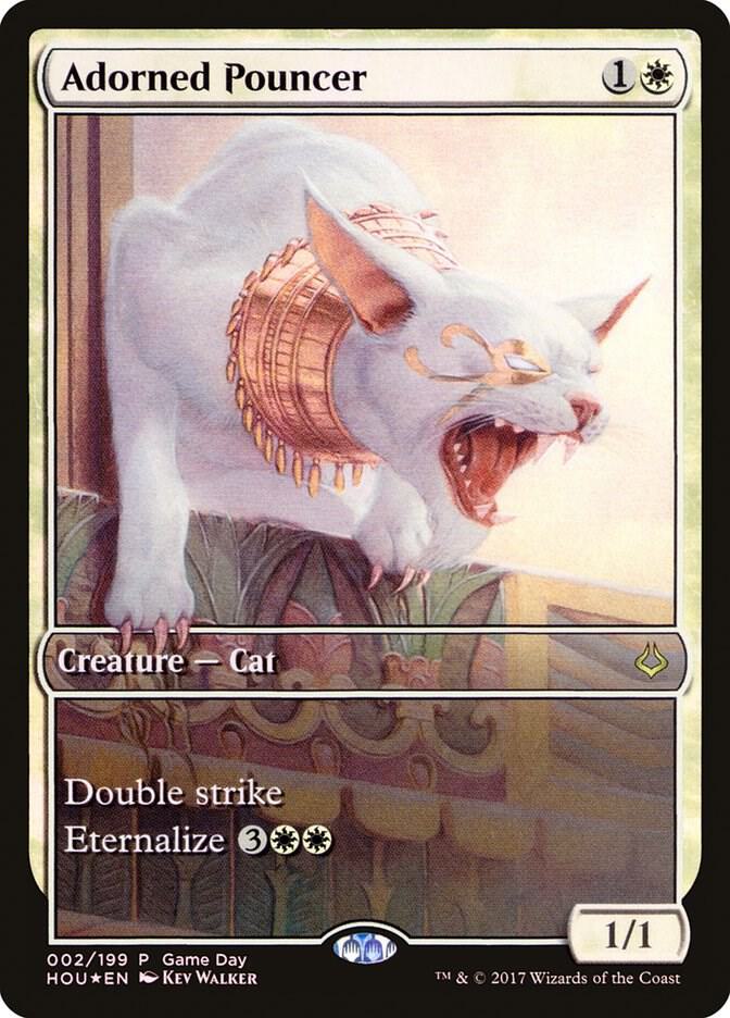 Adorned Pouncer 2 (Game Day & Store Championship Promos)  - Full Art Foil | Good Games Adelaide SA
