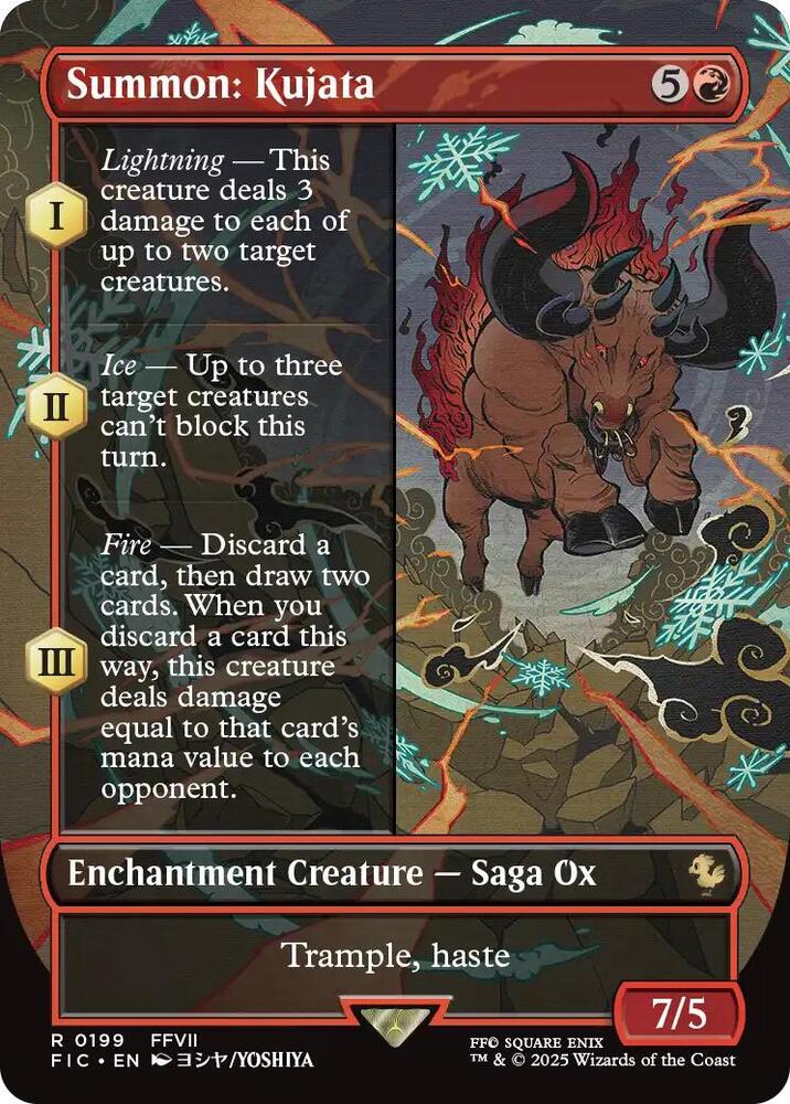Summon: Kujata 199 (Commander: FINAL FANTASY)  - Foil | Good Games Adelaide SA