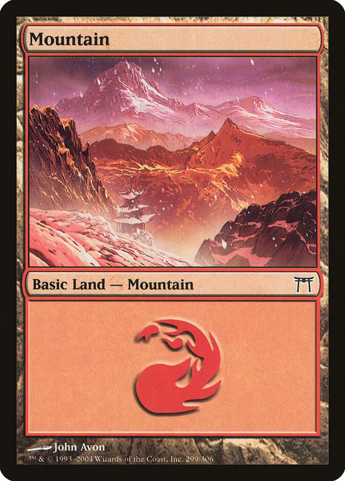 Mountain 299 (Champions of Kamigawa)  | Good Games Adelaide SA