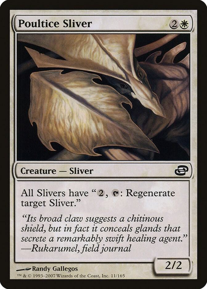 Poultice Sliver 11 (Planar Chaos)  - Foil | Good Games Adelaide SA