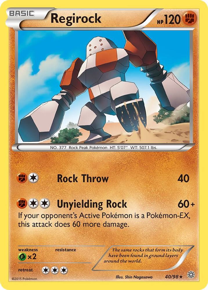 Regirock 40/98 (XY - Ancient Origins)  | Good Games Adelaide SA