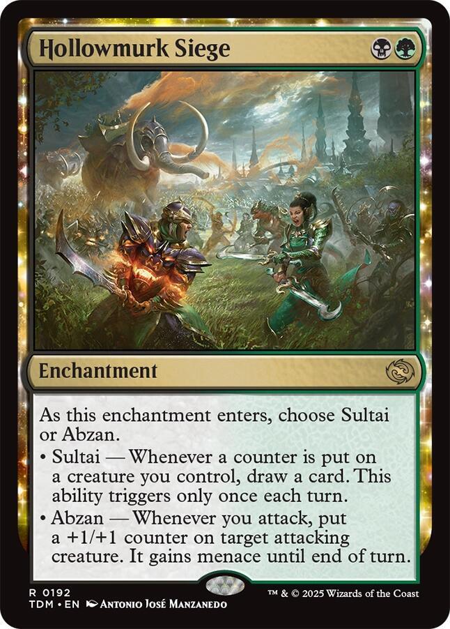 Hollowmurk Siege 192 (Tarkir: Dragonstorm)  | Good Games Adelaide SA