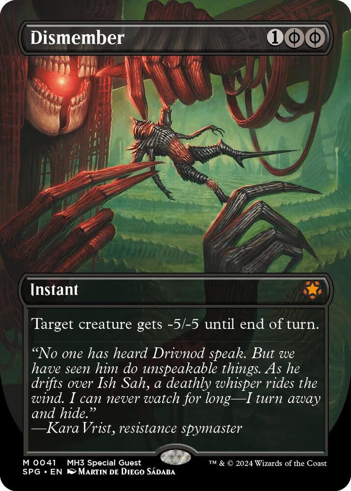 Dismember 41 (Special Guests)  - Borderless Foil | Good Games Adelaide SA