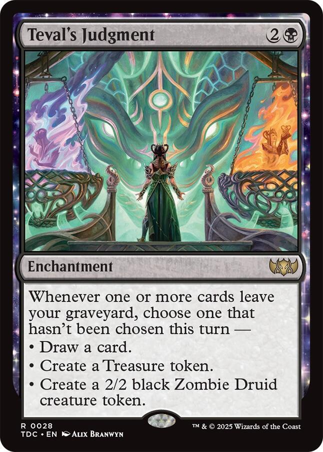 Tevals Judgment 28 (Commander: Tarkir: Dragonstorm)  | Good Games Adelaide SA