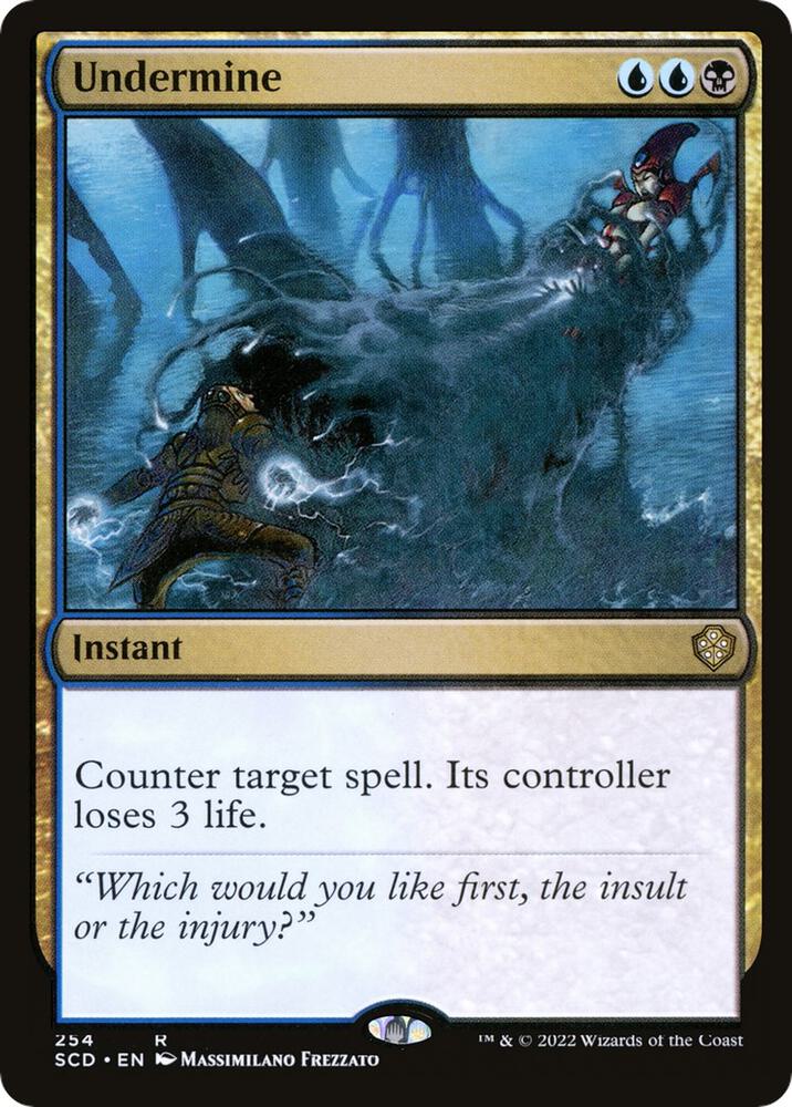 Undermine 254 (Starter Commander Decks)  | Good Games Adelaide SA
