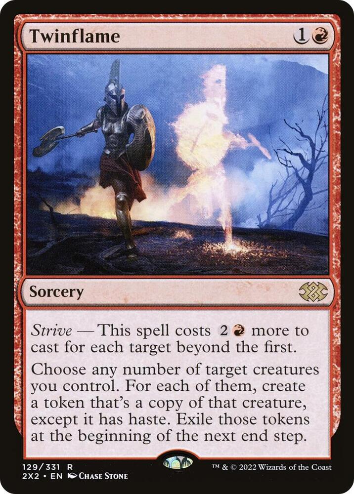 Twinflame 129 (Double Masters 2022)  - Foil | Good Games Adelaide SA
