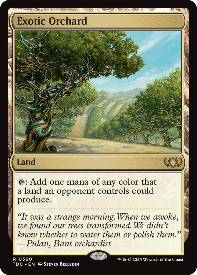 Exotic Orchard 360 (Commander: Tarkir: Dragonstorm)  | Good Games Adelaide SA