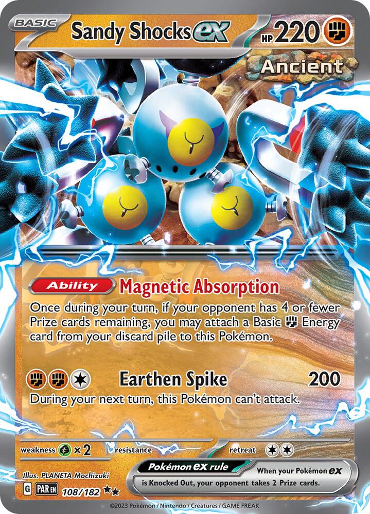 Sandy Shocks ex 108/182 (SV04: Paradox Rift)  - Holofoil | Good Games Adelaide SA