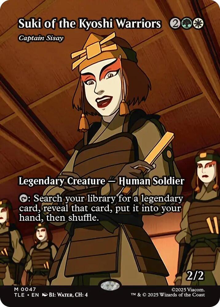 Captain Sisay  47 (Avatar: The Last Airbender: Eternal-Legal)  - Borderless | Good Games Adelaide SA