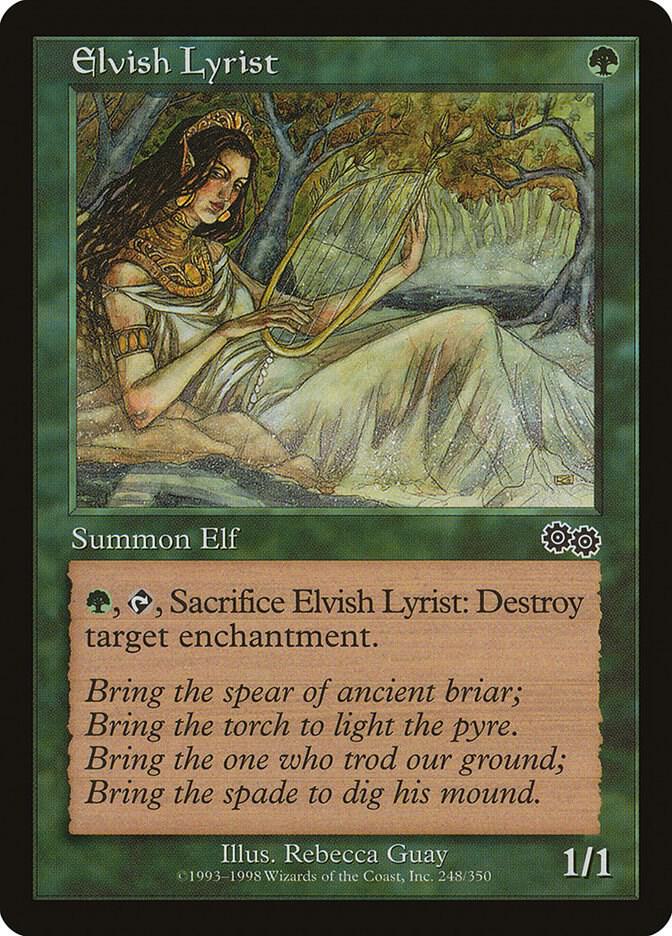 Elvish Lyrist 248 (Urza's Saga)  | Good Games Adelaide SA