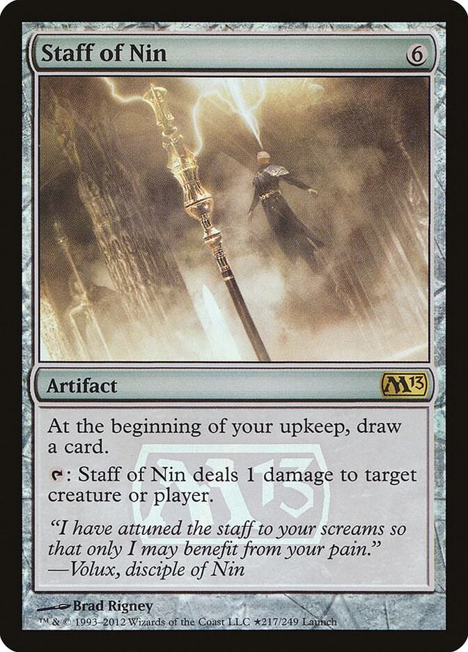 Staff of Nin 217 (Launch Party & Release Event Promos)  - Foil | Good Games Adelaide SA