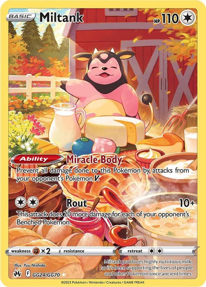 Miltank GG24/GG70 (Crown Zenith: Galarian Gallery)  - Holofoil | Good Games Adelaide SA