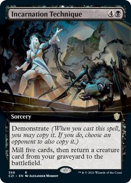 Incarnation Technique Extended Art 368 (Commander 2021)  | Good Games Adelaide SA