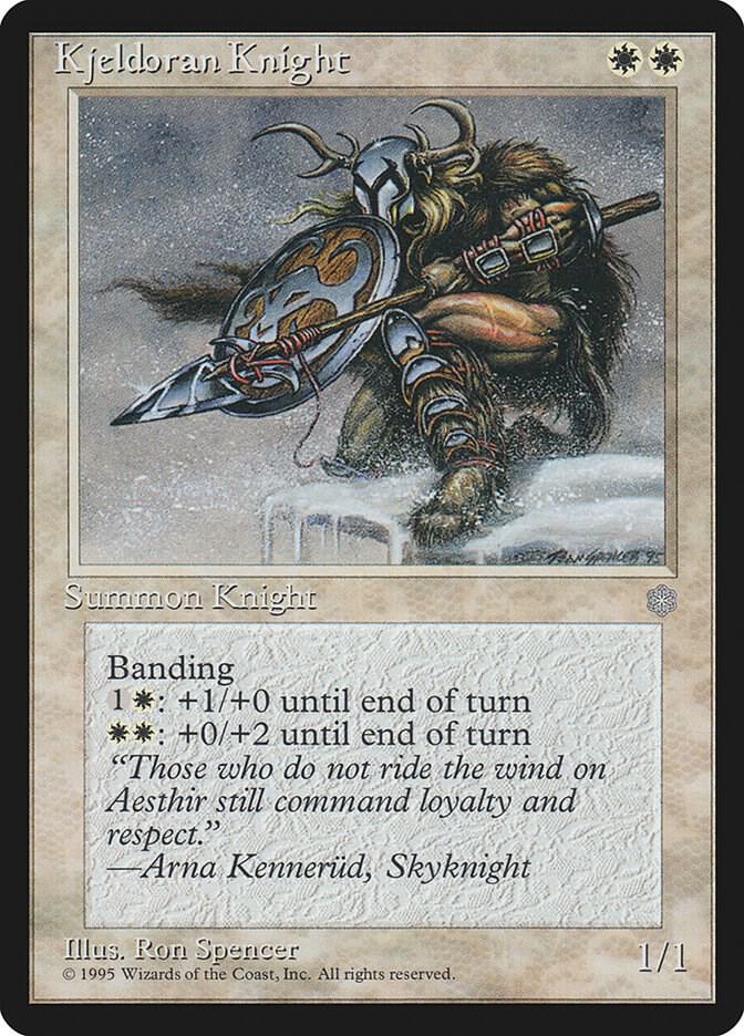 Kjeldoran Knight  (Ice Age)  | Good Games Adelaide SA
