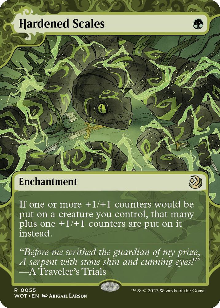 Hardened Scales 55 (Wilds of Eldraine: Enchanting Tales)  - Showcase | Good Games Adelaide SA