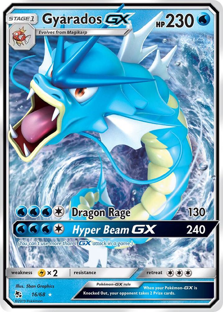 Gyarados GX 16/68 (Hidden Fates)  - Holofoil | Good Games Adelaide SA