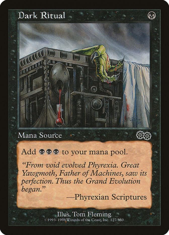 Dark Ritual 127 (Urza's Saga)  | Good Games Adelaide SA