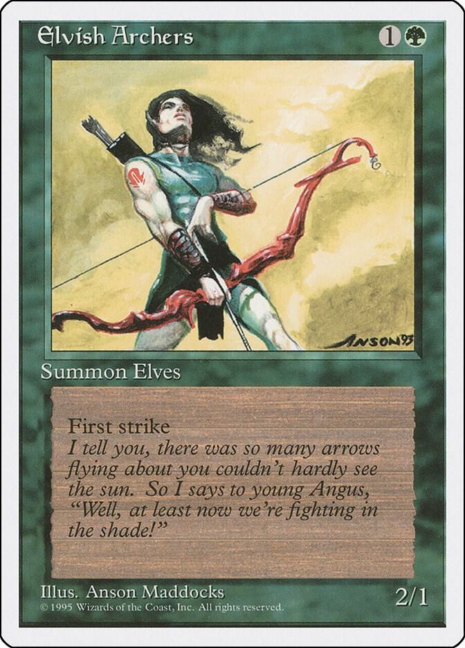 Elvish Archers 127 (Fourth Edition)  | Good Games Adelaide SA