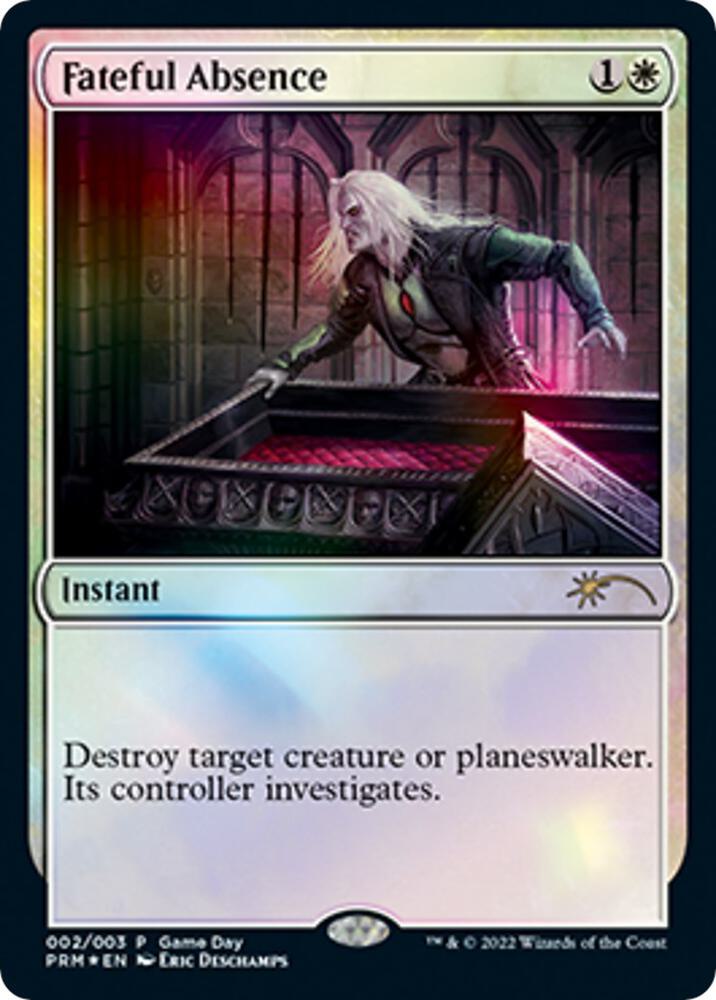 Fateful Absence 2 (Game Day & Store Championship Promos)  - Foil | Good Games Adelaide SA