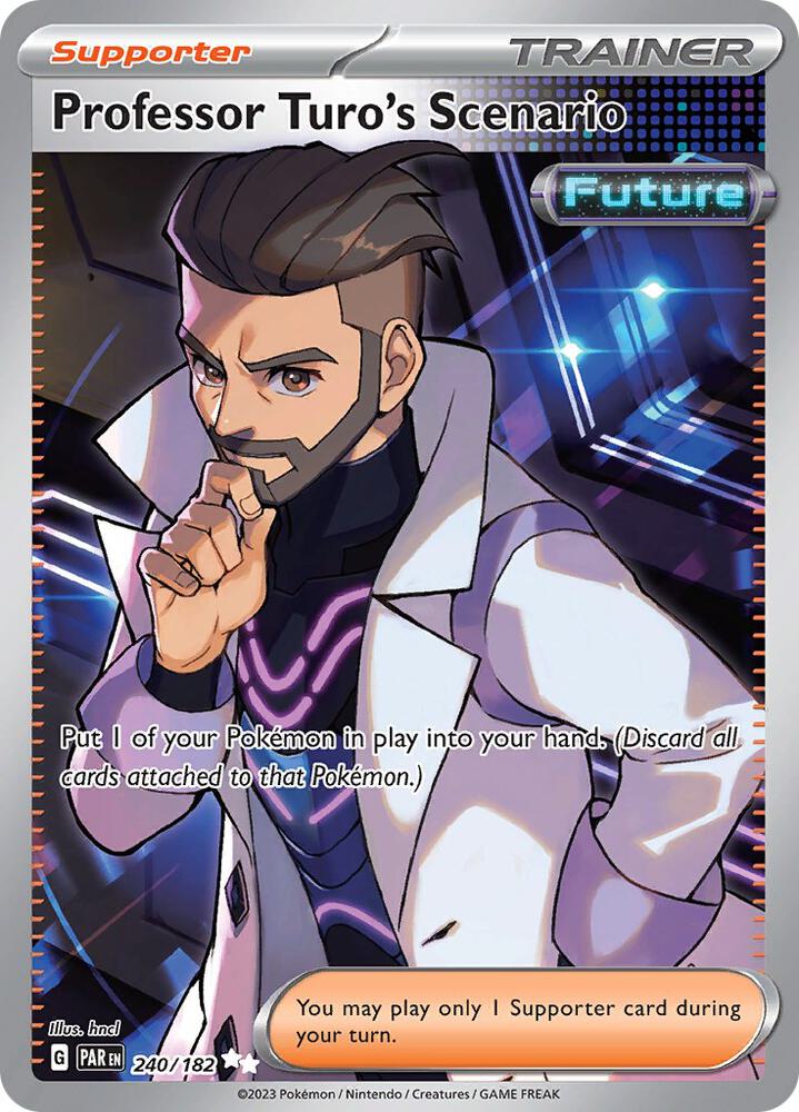 Professor Turo's Scenario 240/182 (SV04: Paradox Rift)  - Holofoil | Good Games Adelaide SA
