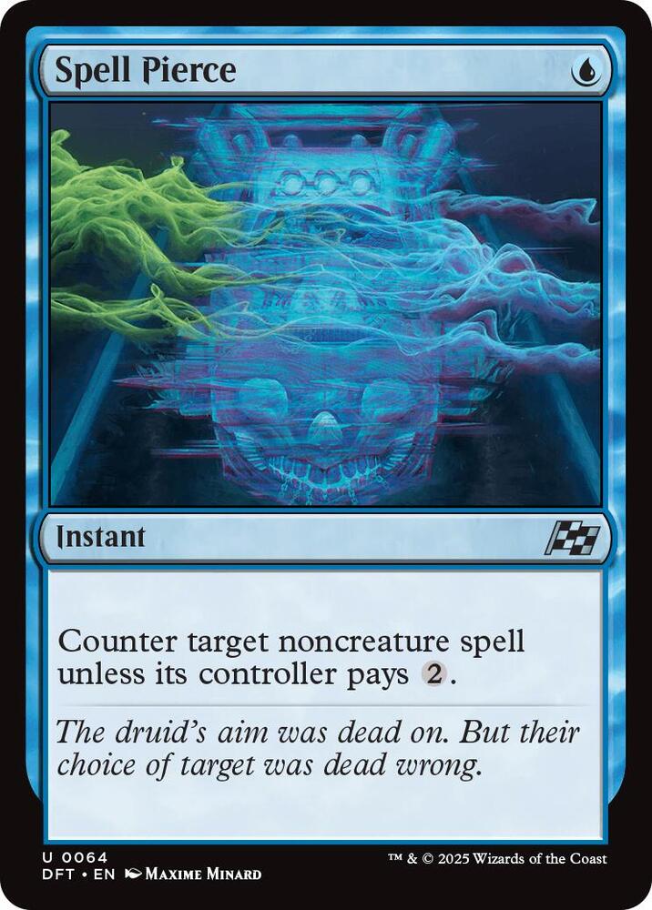 Spell Pierce 64 (Aetherdrift)  - Foil | Good Games Adelaide SA