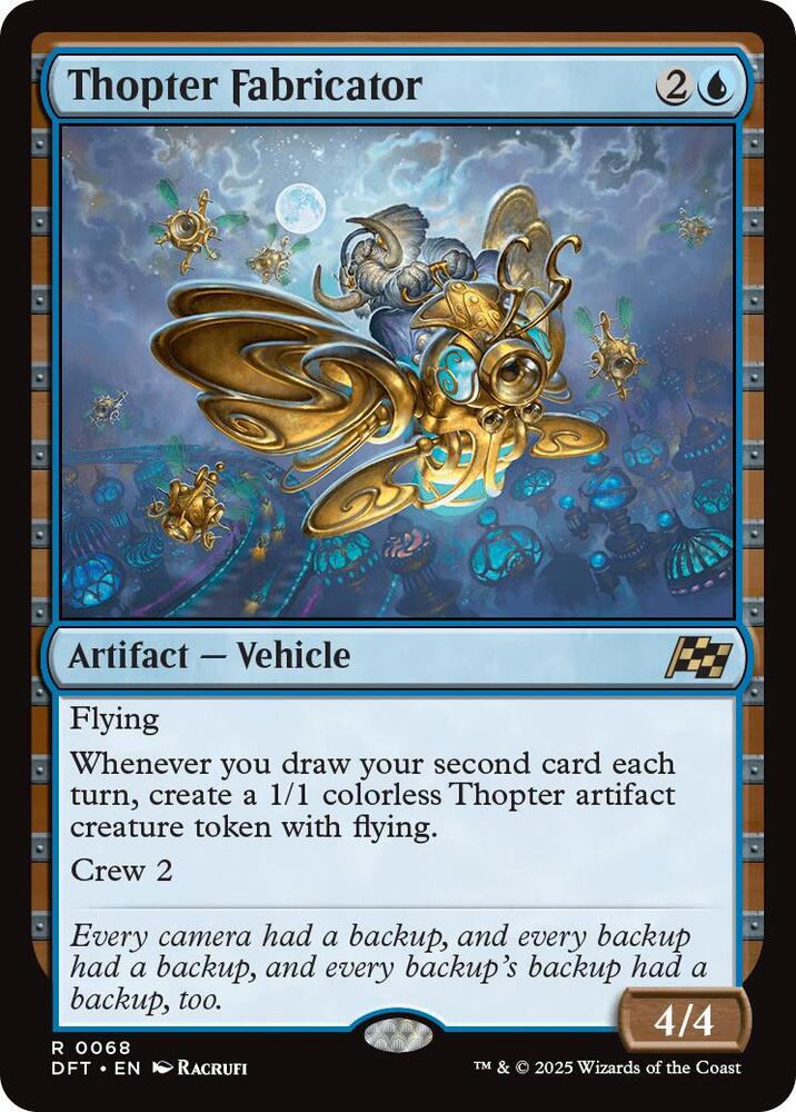 Thopter Fabricator 68 (Aetherdrift)  - Foil | Good Games Adelaide SA