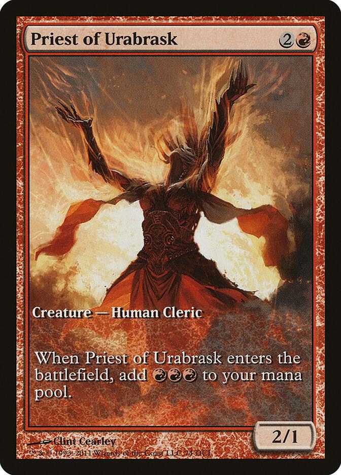 Priest of Urabrask 74 (Game Day & Store Championship Promos)  - Full Art | Good Games Adelaide SA