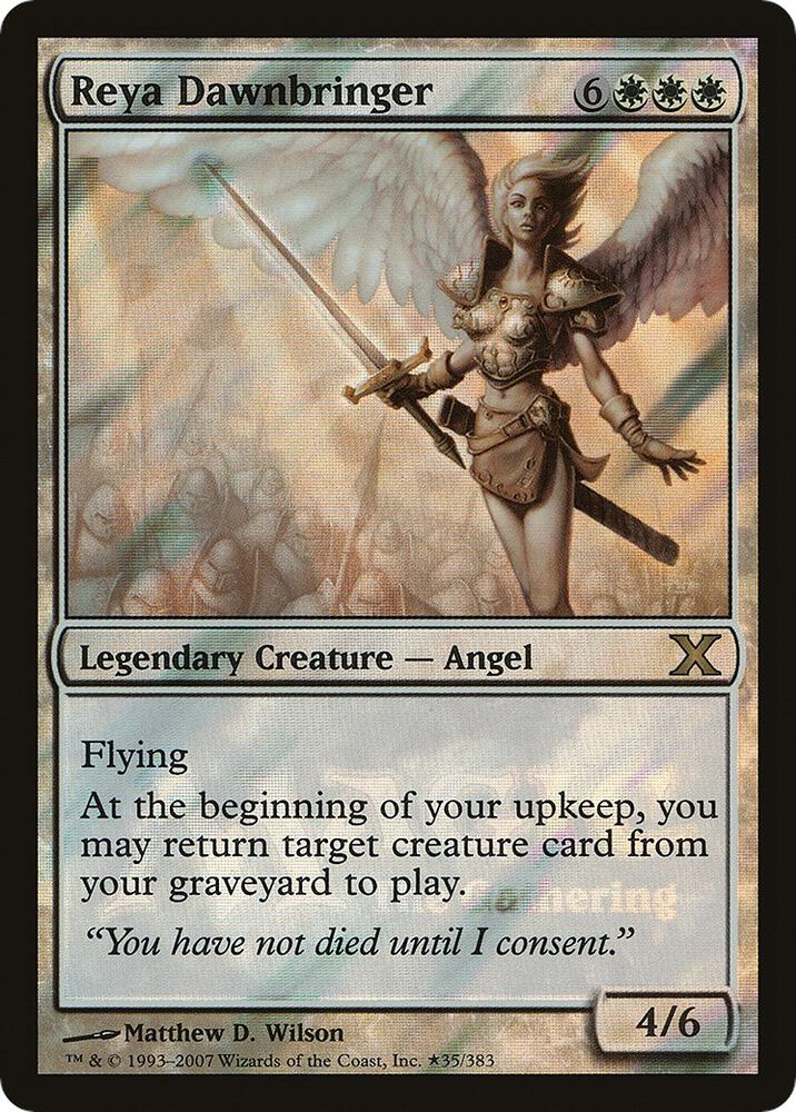 Reya Dawnbringer  (Game Day & Store Championship Promos)  - Foil | Good Games Adelaide SA